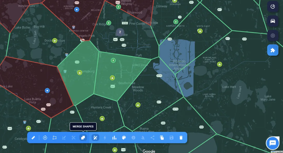 Access a variety of GIS tools