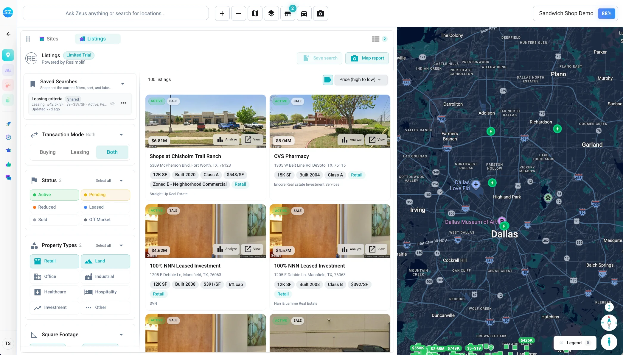 Browse Real Estate Listings